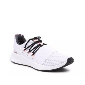 Under Armour Womens UA Charged Breathe FN Print Sport Style Shoes Size 7 White